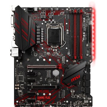 Obrázok MSI MPG Z390 GAMING PLUS, 4x DDR4 4400, 1X HDMI/DVI-D, USB-C, ATX (MPG Z390 GAMING PLUS)