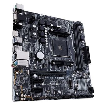 Obrázok ASUS MB Sc AM4 PRIME A320M-K/CSM (SW + PUR RMA),  AMD A320, 2xDDR4, VGA, mATX 90MB0TV0-M0EAYC