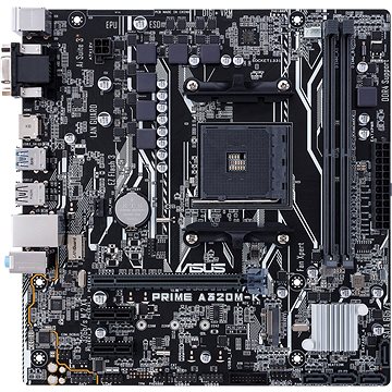 Obrázok ASUS PRIME A320M-K soc.AM4 A320 DDR4 mATX 2xPCIe USB3 GL iG D-Sub HDMI (90MB0TV0-M0EAY0)