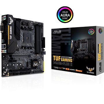 Obrázok ASUS TUF GAMING B450M-PLUS II 90MB1620-M0EAY0