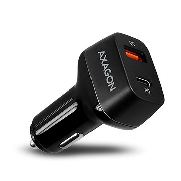 Obrázok AXAGON PWC-PDQ QC3.0 + USB-C PD CAR CHARGER