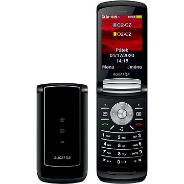 Obrázok Aligator DV800 Dual SIM (ADV800B) čierny