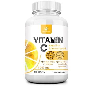 Obrázok Allnature Vitamín C 1000 mg 60 kapslí