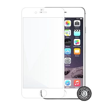 Obrázok Screenshield APPLE iPhone 6 Plus / 6S Plus Tempered Glass protection (full COVER white) APP-TG3DWIPH6P-D