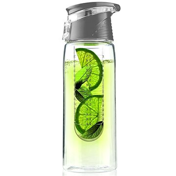 Obrázok ASOBU fresh láhev s infuserem Flavour It šedá 600ml