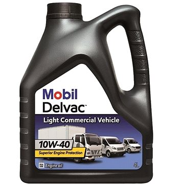 Obrázok Motorový olej MOBIL Mobil Delvac Light Commercial Vehicle E 10W-40 153891