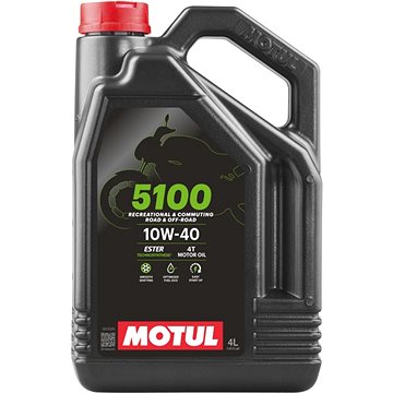 Obrázok MOTUL 5100 10W40 4T 4L 104068