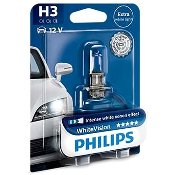 Obrázok PHILIPS Autožiarovka H3 12V 55W White Vision