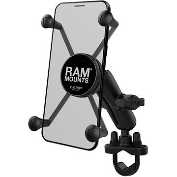 Obrázok Ram Mounts Handlebar Rail Mount For Large Devices Plastic Black