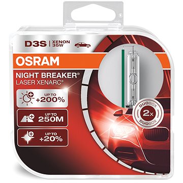 Obrázok Żiarovka pre diaľkový svetlomet OSRAM XENARC® NIGHT BREAKER® LASER 66340XNL-HCB