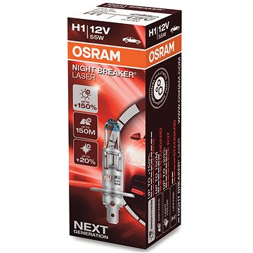 Obrázok OSRAM H1 Night Breaker Laser Next Generation + 150 % (64150NL)