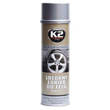 Obrázok K2 SILVER LACQUER FOR WHEELS RALLY 500 ml - strieborný lak na kolesá (amL332)