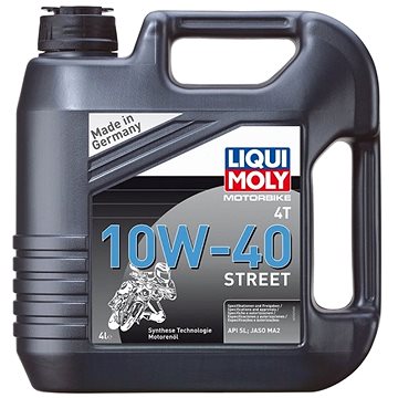 Obrázok Motocyklový olej Liqui Moly Motorbike 4T 10W40 Street 4L