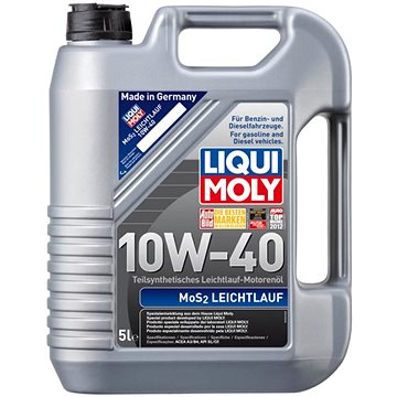 Obrázok Motorový olej Liqui Moly MoS2 Leichtlauf 10W40 5L