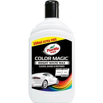 Obrázok TURTLE WAX COLOR MAGIC BRIGHT WHITE WAX 300ML + 200 ML GRATIS