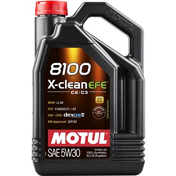 Obrázok Motorový olej MOTUL 8100 X-CLEAN EFE 5W30 109471