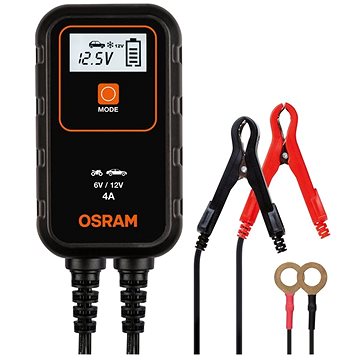 Obrázok Nabíjačka autobatérie, nabíjačka, tester autobatérií, zariadenie na monitorovánie stavu autobatérie Osram Auto OEBCS904 OEBCS904, 6 V, 12 V, 4 A, 4 A, 4 A