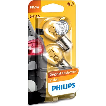 Obrázok Autožárovky P21/5W 12V 21/5W BAY15D 12499B2 Philips