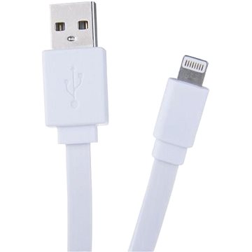 Obrázok Kabel AVACOM LIG-120W USB - Lightning, 120cm, bílá DCUS-LIG-120W