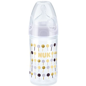 Obrázok NUK - NEW CLASSIC Flaša LOVE PP 150ml,SI,V1,M, Biela