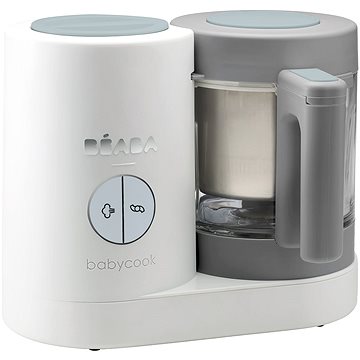 Obrázok BEABA - Parný  varič + mixér BABYCOOK Neo Grey White