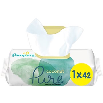 Obrázok PAMPERS Coconut Pure 42 ks (8001841708676)