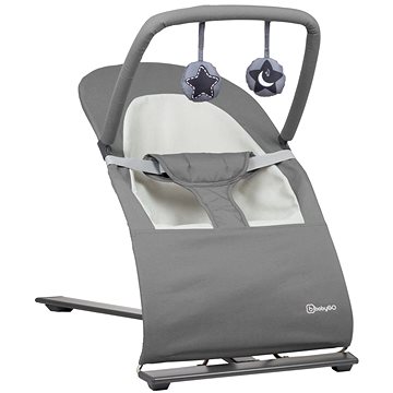 Obrázok BabyGo lehátko Fancy Grey