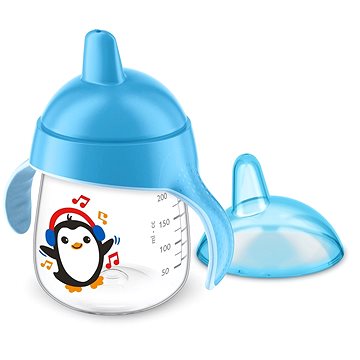 Obrázok  Philips AVENT Avent hrnček pre prvé dúšky Premium 260 ml modrý 