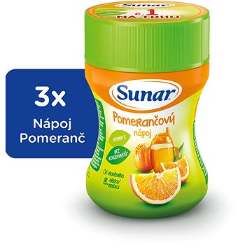 Obrázok Sunárek instantný nápoj pomaranč - 3x 200g (43740600)