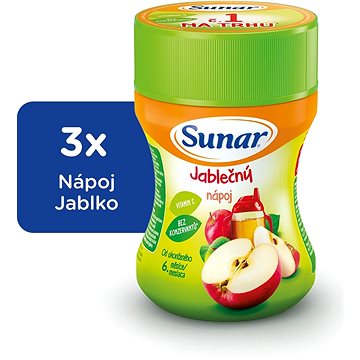 Obrázok Sunárek instantný nápoj jablko - 3x 200g (43750600)