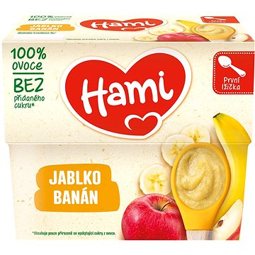 Obrázok Hami 100% ovocia jablko a banán 400 g (8590340755057)