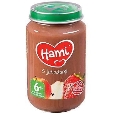 Obrázok Hami ovocný príkrm s jahodami 200 g (8590340751035)