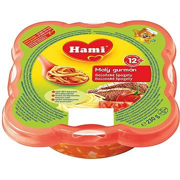 Obrázok Hami malý gurmán bolonské špagety 230 g (3041097108269)