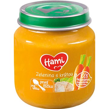 Obrázok Hami príkrm zelenina s morkou 125 g (5900852008948)