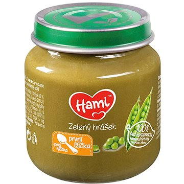 Obrázok Hami príkrm zelený hrášok 125 g (8590340156885)