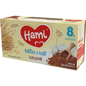 Obrázok Hami Mliečko s kašou kakaové 500 ml (8590340109126)