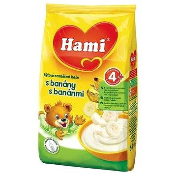 Obrázok Hami Nemliečna kaša ryžová s banánmi 180 g (8590340126185)