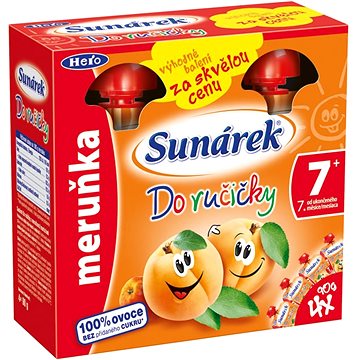 Obrázok Sunárek Do ručičky marhuľa - 4 × 90 g (8592084411527)