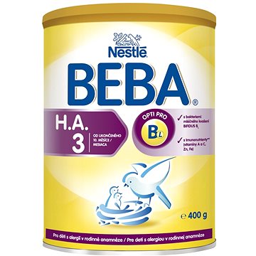 Obrázok NESTLÉ BEBA HA 3 400 g (7613033559228)