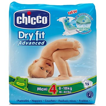 Obrázok CHICCO - Plienky Maxi 8-18kg 19ks