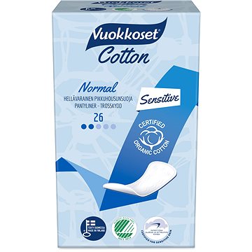 Obrázok VUOKKOSET Cotton Slipové vložky 26 ks (6414100700427)