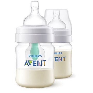 Obrázok Philips AVENT Láhev Anti-colic 125 ml s ventilem AirFree 2 ks (8710103852667)