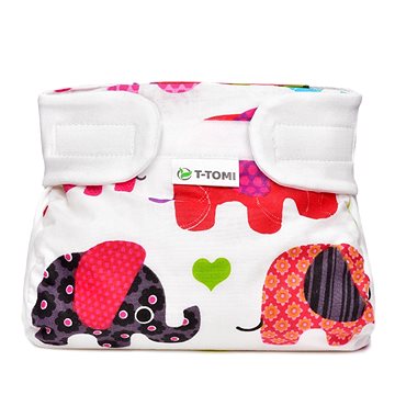 Obrázok T-tomi Abdukční kalkotky, pink elephants (3-6 kg) (8594166545410)