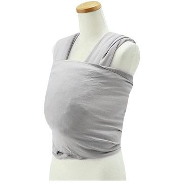 Obrázok Nosič detí / šatka Boba Wrap Bamboo Light Grey