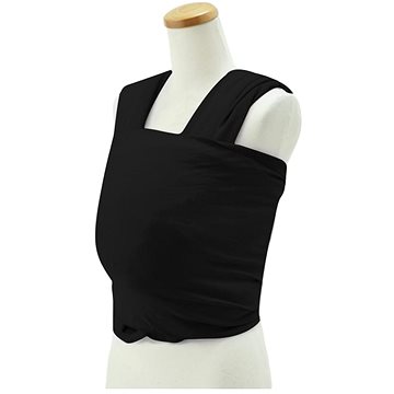 Obrázok  Boba Nosič detí / šatka Boba Wrap Bamboo Black 