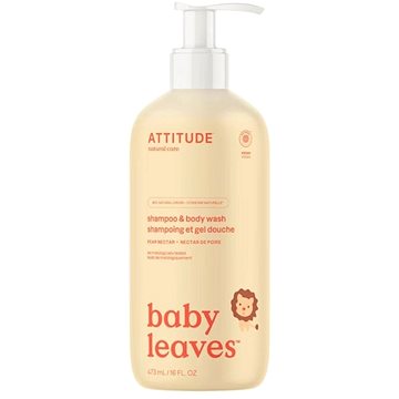 Obrázok ATTITUDE Baby Leaves 2 v 1 s vôňou hruškovej šťavy 473 ml (626232466126)