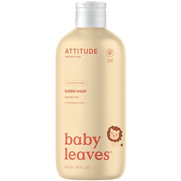 Obrázok ATTITUDE Baby Leaves s vôňou hruškovej šťavy 473 ml (626232483123)