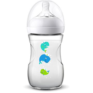 Obrázok Philips Avent Fľaša Natural 260 ml, 1 ks veľryba
					
				