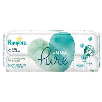 Obrázok PAMPERS Aqua Pure duo 2× 48 ks (8001090603357)