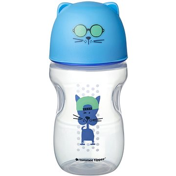 Obrázok TOMMEE TIPPEE - Hrnček s náustkom Soft 300ml 12m+ Blue